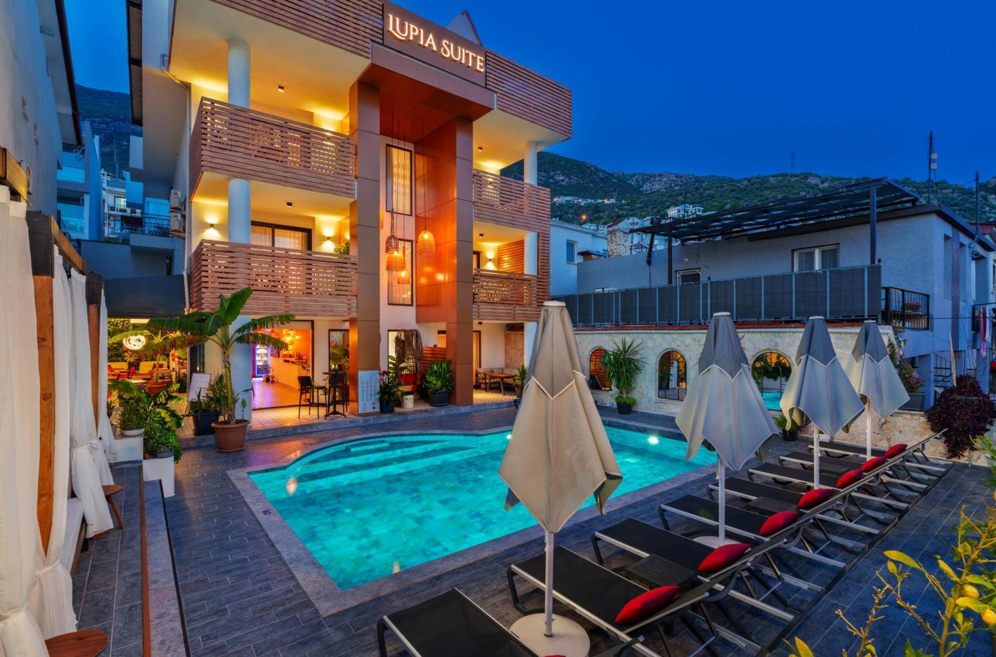 Lupia Suites Kalkan Bagian luar foto