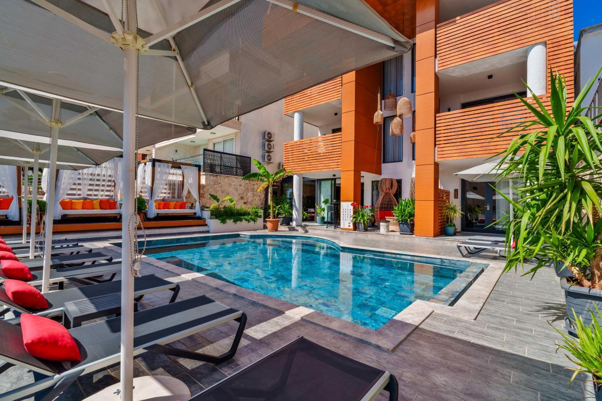 Lupia Suites Kalkan Bagian luar foto